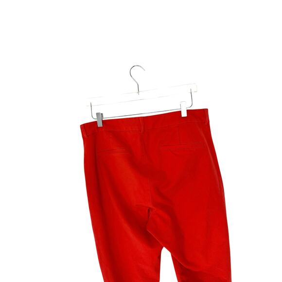 Old Navy Orange‎ Office Work Business High-Rise Pixie Skinny Pants Size 14 - Picture 5 of 10